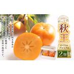 果物類 柿 柿の王様 秋王ロイヤルプレミアム 2個