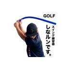 ゴルフグッズ ゴルフスイング練習器具 青いしなルンです