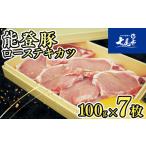 豚肉 ロース 能登豚ローステキカツ 100g×7枚