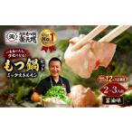 牛肉 もつ鍋 全12回 定期便 博多 元祖もつ鍋楽天地