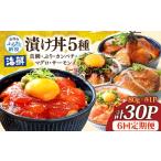 漬け丼5種セット 真鯛 ブリ カンパチ マグロ