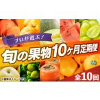 果物類 全10回定期便 プロが選ぶ 旬の果物