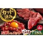 馬肉 熊本特産 切れてる馬刺し4種セット