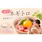 マグロ ネギトロ 500g×4袋