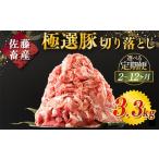 豚肉 定期便10ヶ月 佐藤畜産の極選豚 豚肉の切り落とし 3.3…