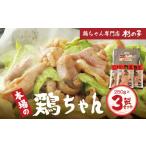鶏肉 鶏ちゃん専門店 杉の子 味付き鶏ちゃん 250g×3袋