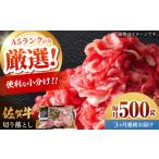 牛肉 全3回定期便 佐賀牛切り落とし 計1.5kg