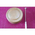 木工品 竹工品 日蓮宗読経用木鉦 18cm