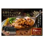 牛肉 カレー シチュー 佐賀牛スパイスカレー180g×10個