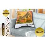 タオル 寝具 姫路城 45cm角 クッション