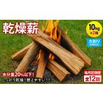 アウトドアグッズ 毎月定期便 乾燥薪 キャンプ用 10kg×2箱