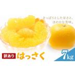 みかん 柑橘類 はっさく 訳あり 7kg