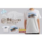 服 恐竜Tシャツ C カムイサウルス リアルビジュアルver.