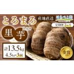野菜類 定期便3ヶ月 里芋 とろまろ 土付き 4.5kg