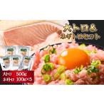 マグロ 本マグロの輪切り大トロ 500g