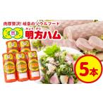 肉 ソーセージ 本数 明方ハム 5本