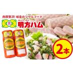 肉 ソーセージ 本数 明方ハム 2本