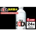 炭酸飲料 ソーダ水 5ヶ月定期便 OZA SODA
