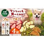 乾物 砂糖不使用 季節のワンだフルーツ&ベジ4種