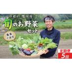 セット 詰合せ 5回定期便 亀岡産 自然農法&農薬を使わずに…