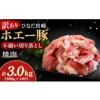 豚肉 バラ 訳あり ひなた宮崎ホエー豚 厚切り不揃い切り落…