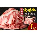 牛肉 バラ カルビ 訳あり 宮崎牛バラ切り落とし1kg_M132-10…