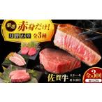牛肉 ステーキ 全3回定期便 プロ厳選 赤身希少部位だけをお…
