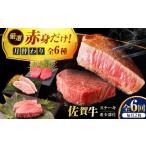 牛肉 ステーキ 全6回定期便 プロ厳選 赤身希少部位だけをお…