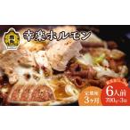 肉 定期便 濃い甘の秘伝自家製ダレ 幸楽ホルモン700g×3袋 6…