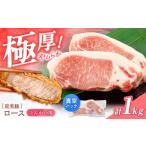 豚肉 ロース 炭美豚 とんかつ用 1kg