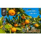 果物類 みかん ご 訳ありみかん 約 1.5kg