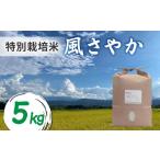 米 R8年産新米 風さやか 特別栽培米 白米5kg