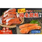 訳あり 銀鮭 どっさり 2.7kg