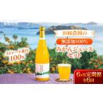 果汁飲料 みかん 6ヶ月定期便 田縁農園 みかんジュースセッ…