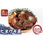 魚貝類 ホタテ ヒオウギ貝 30個