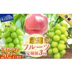 厳選 旬のフルーツ定期便 桃2kg シャインマスカット1kg以上…