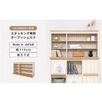 家具 本棚 ラック カラーボックス CR-9012DP専用上置きオー…