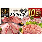 豚肉 3回 隔月 定期便 バラエティセット 食べ比べ