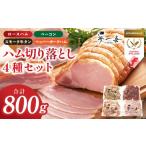 肉 ハム 切り落とし 4種セット 合計800g