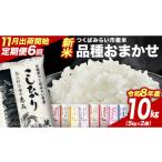 米 コシヒカリ 令和8年産 新米 6回 定期便