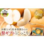 梨 余瀬松本梨園 5kg箱 9月中旬~