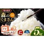 米 定期便 3回 R8年産 白米 森のくまさん 5kg