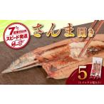 魚貝類 さんま スピード配送 5パック