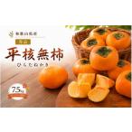 果物類 柿 刀根早生柿 とねわせかき 7.5kg