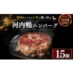 鴨肉 河内鴨100% ハンバーグ 100g×15個