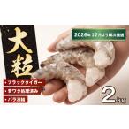 エビ カニ等 至福の大粒むきえび 背ワタ処理済 2kg