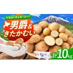 野菜類 じゃがいも 食べ比べセット 男爵 きたかむい 計10kg