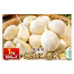 乾燥にんにく 無選別バラ1kg 500g×2
