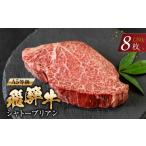 牛肉 ヒレ A5等級 飛騨牛 シャトーブリアンステーキ 8枚