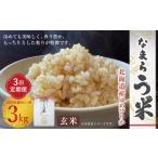 米 ゆめぴりか 3ヶ月定期便 玄米 なまらう米